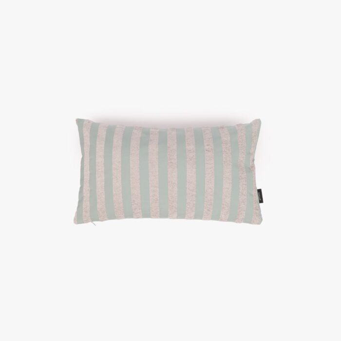 Housse de Coussin Rayures Vert HERITAGE – Image 1