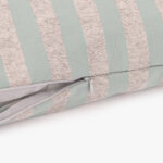 Housse de Coussin Rayures Vert HERITAGE – Image 4