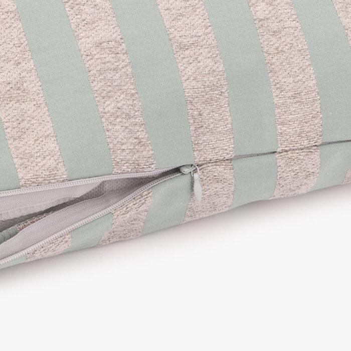 Housse de Coussin Rayures Vert HERITAGE – Image 4