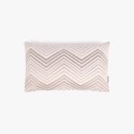Housse de Coussin ZigZag Blanc HERITAGE