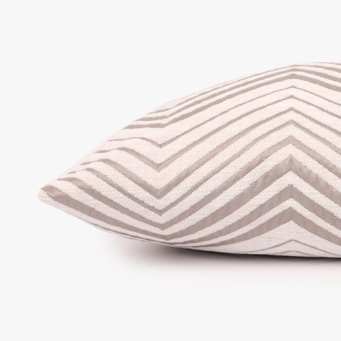 Housse de Coussin ZigZag Blanc HERITAGE – Image 3