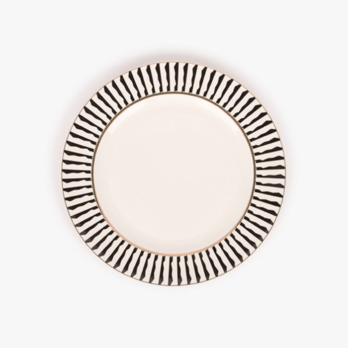 Assiette plate BLACK CAT – Image 1