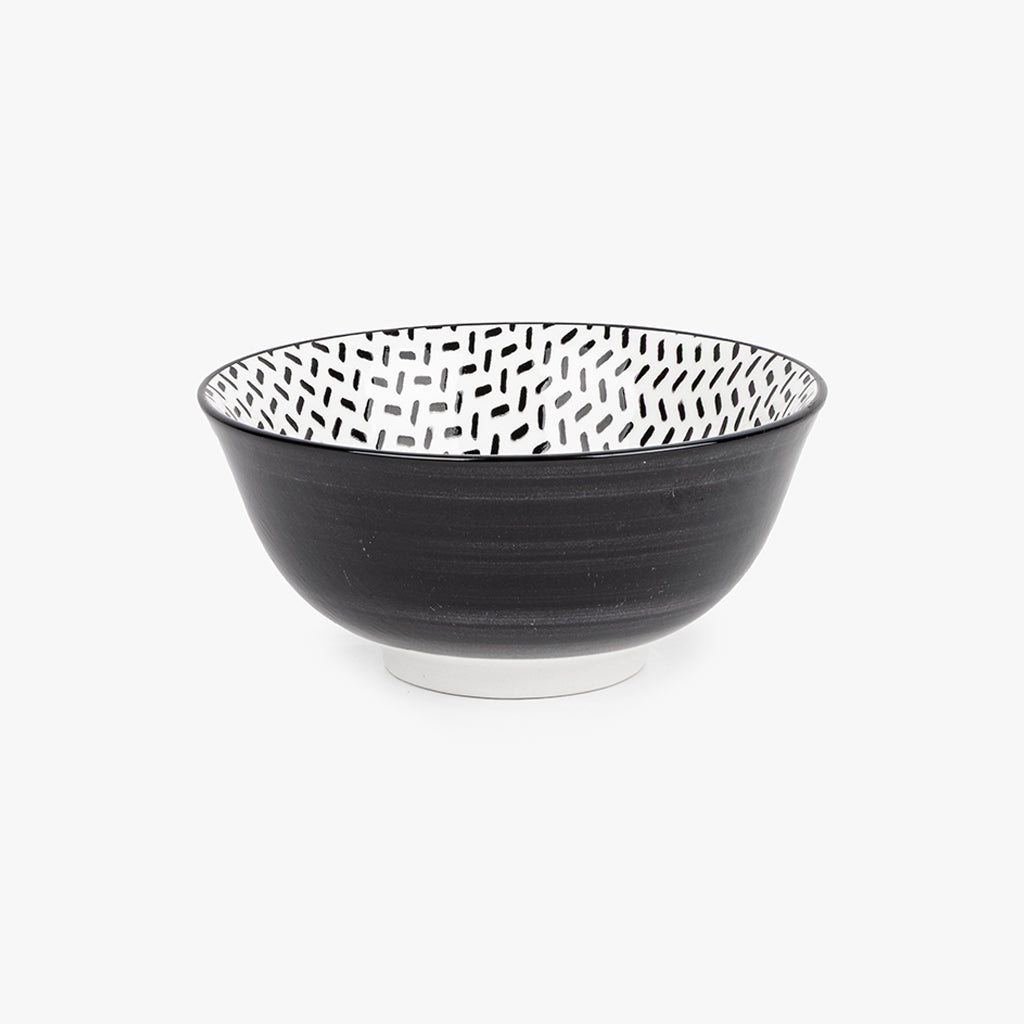 59189789_1.jpg Bol Trait Noir 15,5 cm ASIA – Image 1