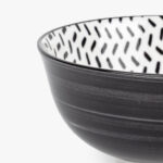 Bol Trait Noir 11,5 cm ASIA – Image 2