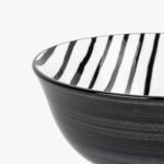 Bol Listes Noir 15,5 cm ASIA – Image 2