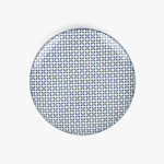 Assiette Plate Croix Bleue ASIA