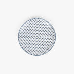 Assiette à dessert Trait Bleu ASIA