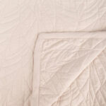 Couette avec Surpiqûre Feuille Beige 180x250 HOMY – Image 3