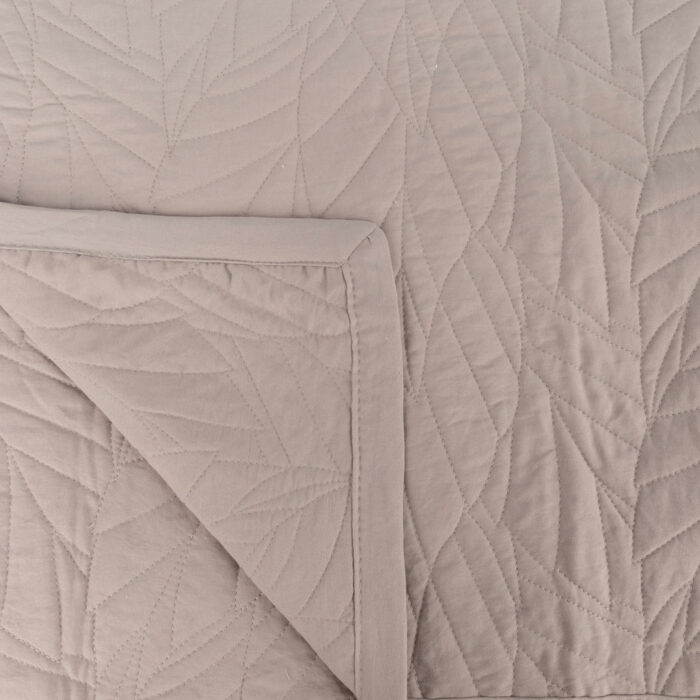Couette avec Piqûre de Feuille Grise 180x250 HOMY – Image 2