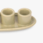 Support de Bougies Vert 17x4 FARMLAND – Image 3