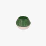 Bougeoir Vert 8 cm FARMLAND