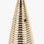 Arbre doré avec LED 11x24cm NEW BRIGHT – Image 2