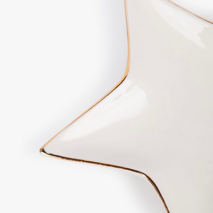 Étoile décorative blanche 15cm NEW BRIGHT – Image 2