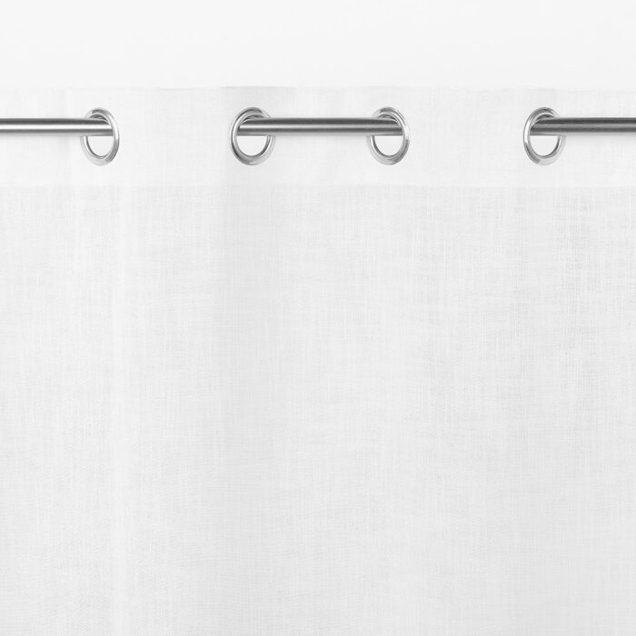 Rideau Semi-Opaque Blanc 4EVERYDAY – Image 1