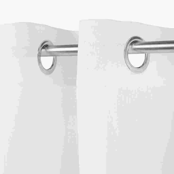 Rideau Transparent Blanc 4EVERYDAY – Image 2