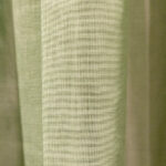 Rideau Transparent Vert 4EVERYDAY – Image 2