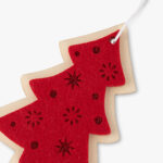 Enfeite de árvore de natal vermelho KITSCH - Image 2
