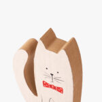 Chats en bois 14x18cm COZY – Image 3
