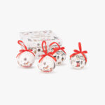 Boules de Noël Happy Holidays (4 pièces) COZY