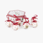 Boules de Noël à carreaux (7 pièces) COZY