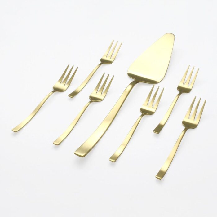 Ménagère 7 pièces Bolo Dourado HOTEL – Image 1