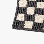 Dessous de Verre Perles Noir et Blanc CHECKS – Image 3