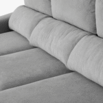 Canapé chaise longue gris KEEN – Image 4