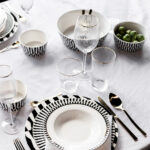 Verre à pied haut VINTAGE – Image 2