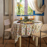 Nappe en Coton Rectangulaire Fleurs GARDEN MEMORIES