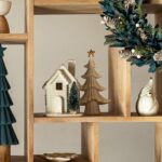 Arbre en céramique blanc 18 cm NEW BRIGHT – Image 2