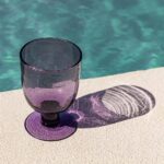 Verre à Pied Violet BUBBLES