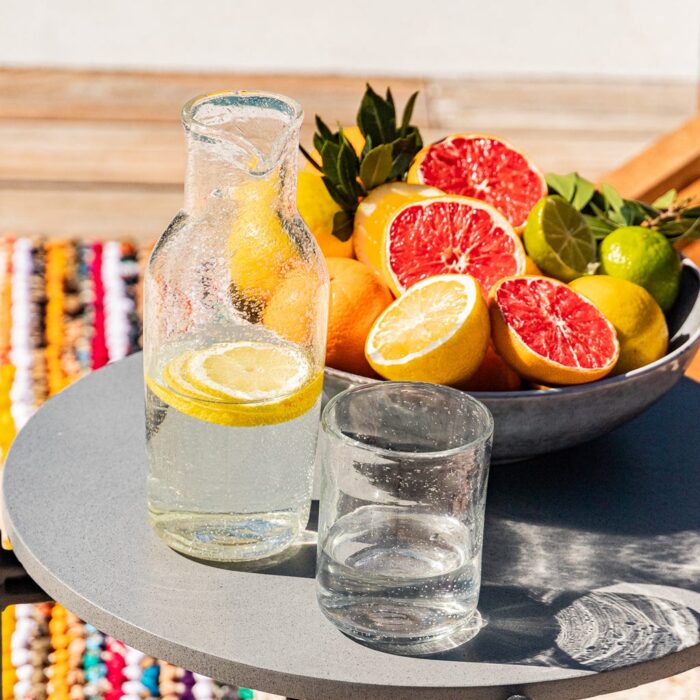 Verre Bas Transparent BUBBLES – Image 1
