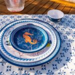 Assiette à dessert MÉDITERRANÉEN